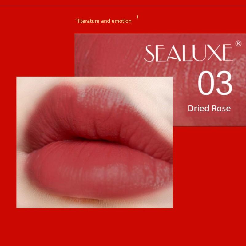 Greenleaf Xino Silk Soft Mist Long-Lasting Lipstick, Genuine Product, Moisturizing, Non-Fading, Waterproof, and Not Easy to Transfer