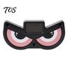 Custom Car Interior Decor Solar Demon Eye Window Light, Dynamic LED Night Light with Smart Enthusiast Display Sensor Modes, Suction Cup, Wireless USB