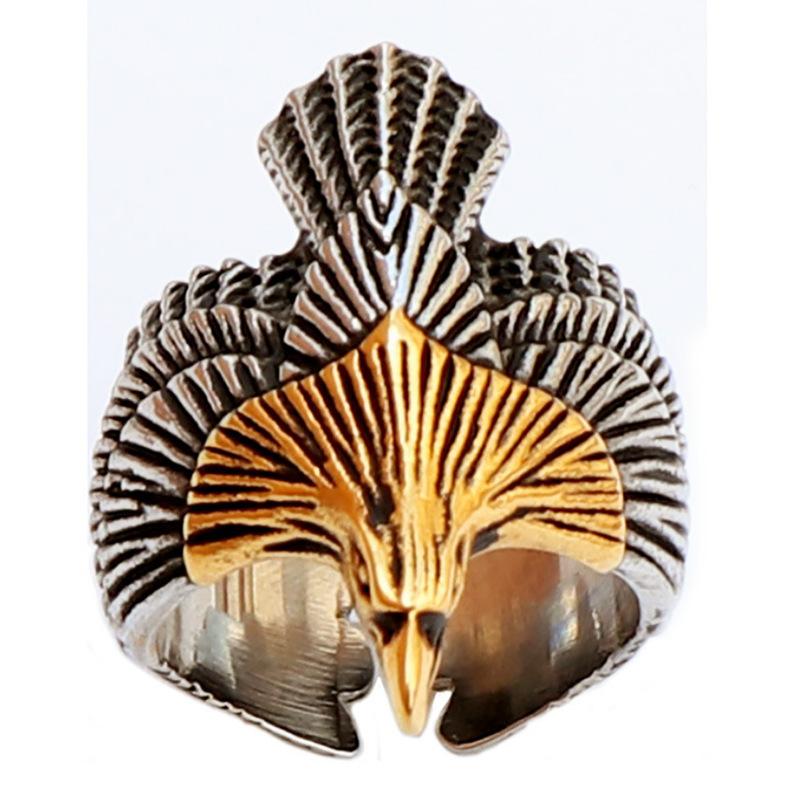 Retro Schmuck Goro Takahashi Fliegender Adler Ring Offen Herren- und Damenringe