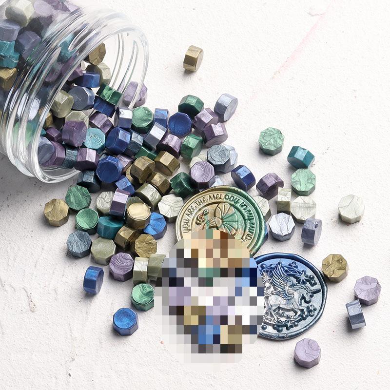 Boom Boom Rabbit Retro Metallic Sealing Wax Granules for Wedding Invitations & Envelopes - High Gloss Stamp Wax Seal.