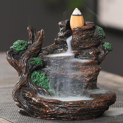 Puntos Home Żywica Góry Rzeki Kadzidełka Uchwyt Kadzidła Aromaterapia Decor