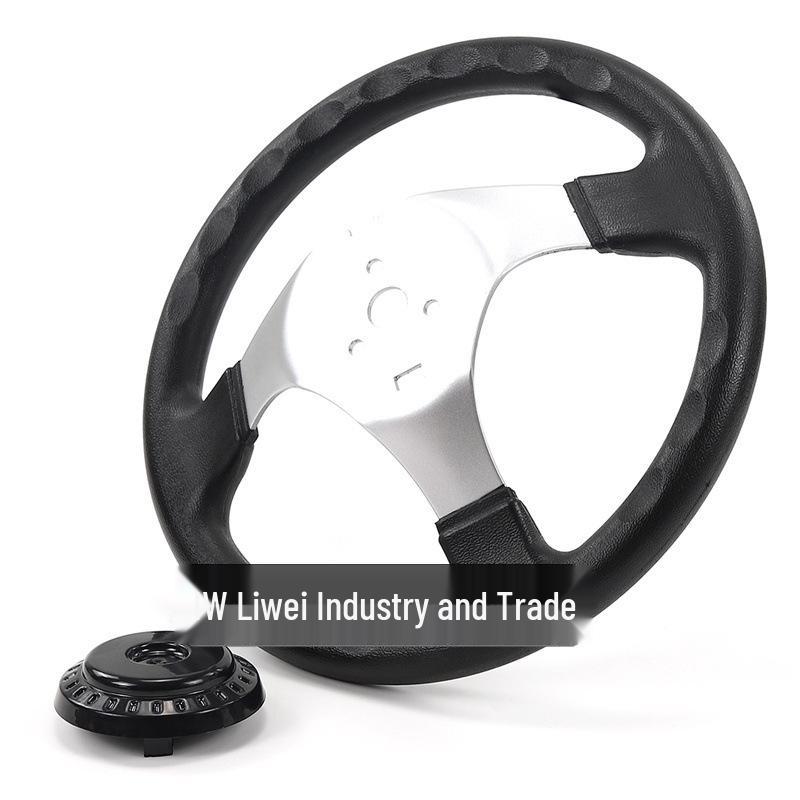 300MM Enhanced Thickened Steering Wheel for Karts, Utility, ATV, and Electric Vehicles