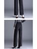 Women's Casual Thick Straight-Leg Pants for Spring, Autumn, and Winter - Suitable for Middle-Aged and Elderly