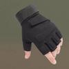 Wear-Resistant Motorcycle Gloves Anti-Slip Half Finger Gloves Retro Racing Gloves  Outdoor Sport