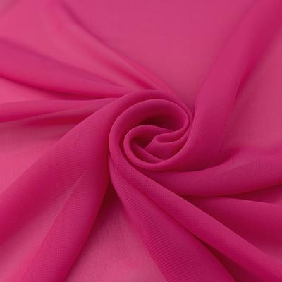 Chiffon Material, Magenta Color