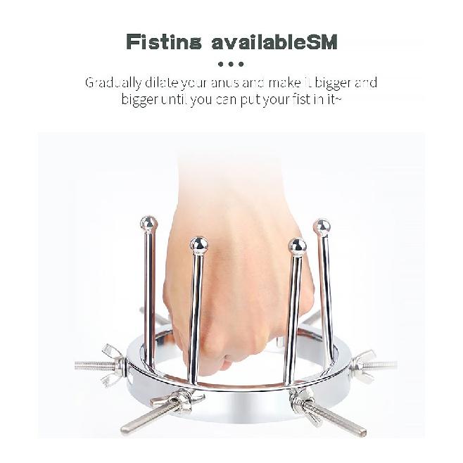 SM Extreme Anal Spreader Vaginální dilatátor Vaginální zrcátko Zrcadlo pro dospělé Masturbátor Anus Dilators Plug Sex Toys Medical