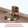 KAK Heavy Duty Magnetic Door Stopper Mechanical Door Stop Adjustable Door Holder Non-punch Sticker Furniture Door Hardware