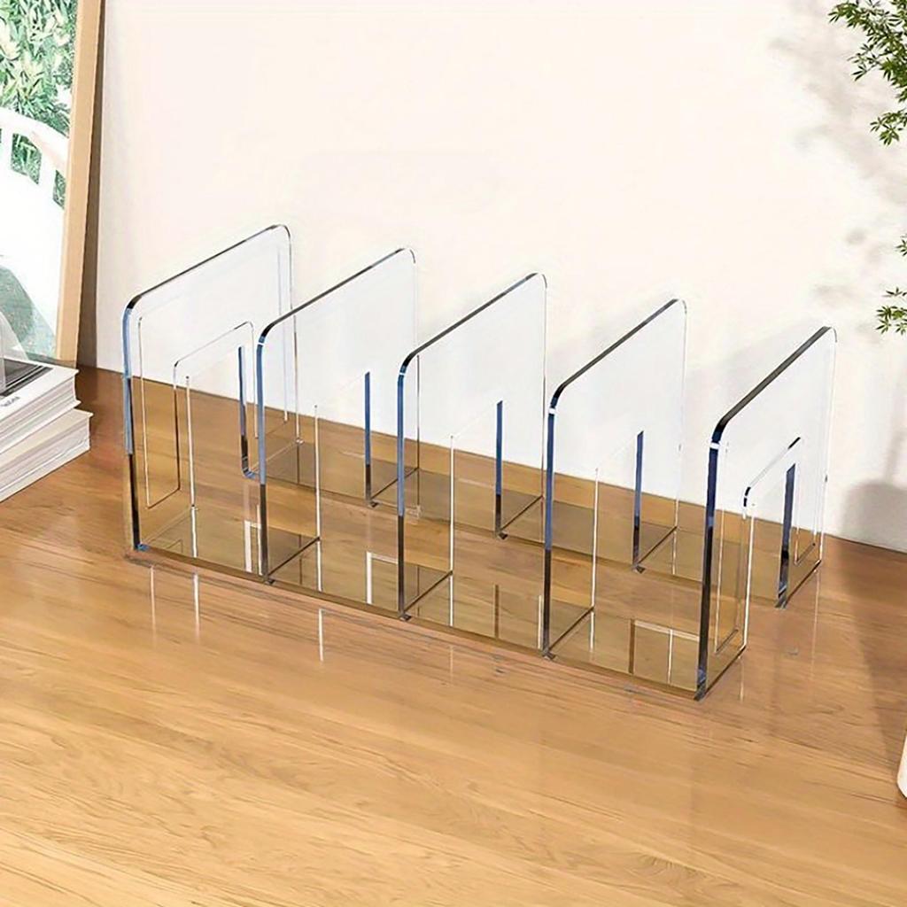 Purse Storage for Closet 4 Slots Clear Closet Shelf Divider Clutch Dividers Bag Storage Shelf Closet Organizer for Purses