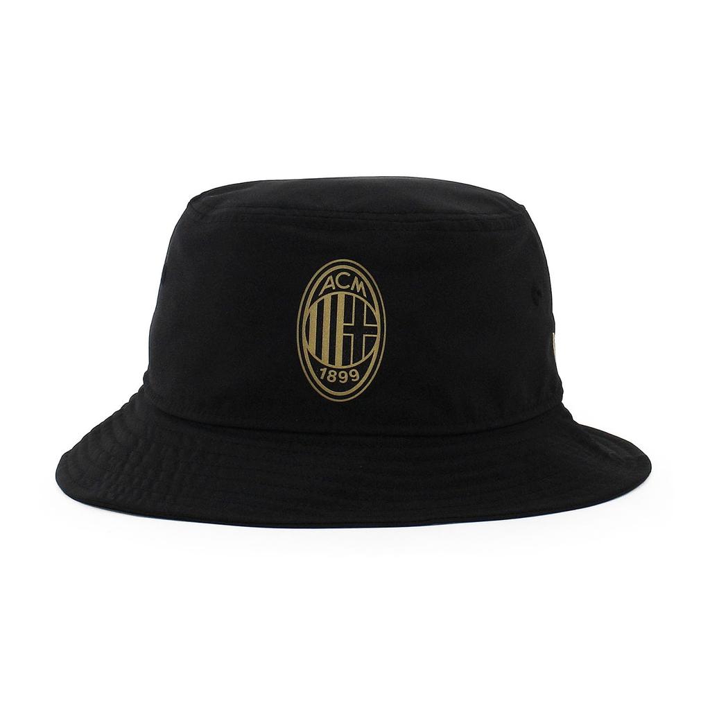 [New Era] AC Milan SERIA A BLACK GOLD PACK BUCKET HAT AC MILAN Hat Serie A Soccer SOCCER Football FOOTBALL Size M (approx. 58.7cm) [Used]