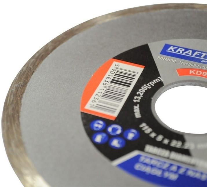 Continuous diamond cutting disc 115x5x22.23mm KD920