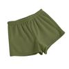 Women's Fashionable Loose-Fit Pyjama Shorts Plain-Coloured Casual Trousers