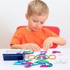Tin Box Wooden Jigsaw Puzzle for Kids Ages 3-6: Boys' and Girls' Early Learning Toy