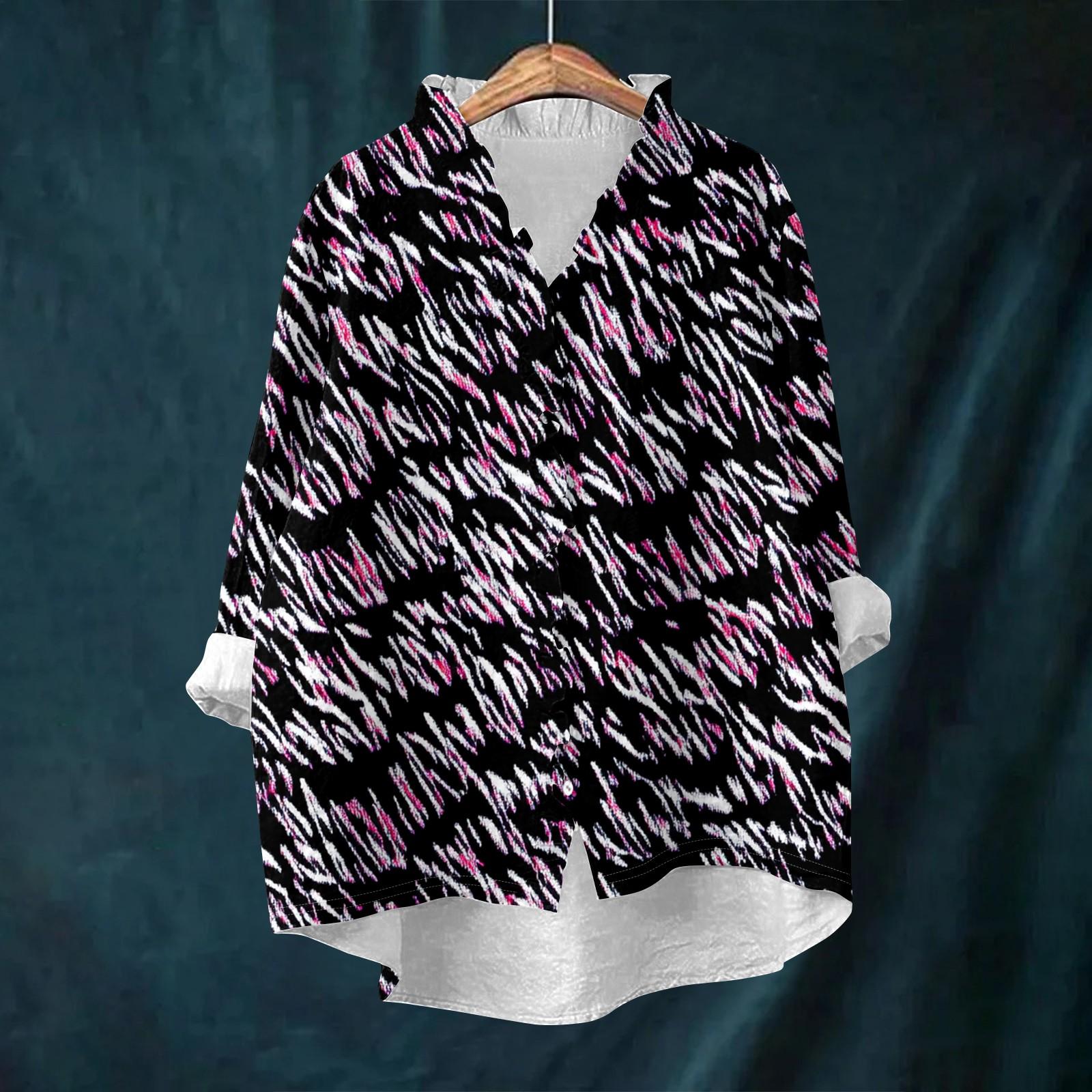 

Женский свободный топ с оборками, в стиле ретро, с цветочным принтом, воротником-стойкой и длинными рукавами, из хлопка и льна XXL фиолетовый