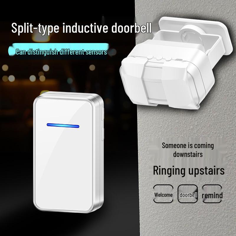 Sensor Entry Greeter: Welcome Voice Broadcast & Door Chime for Supermarkets