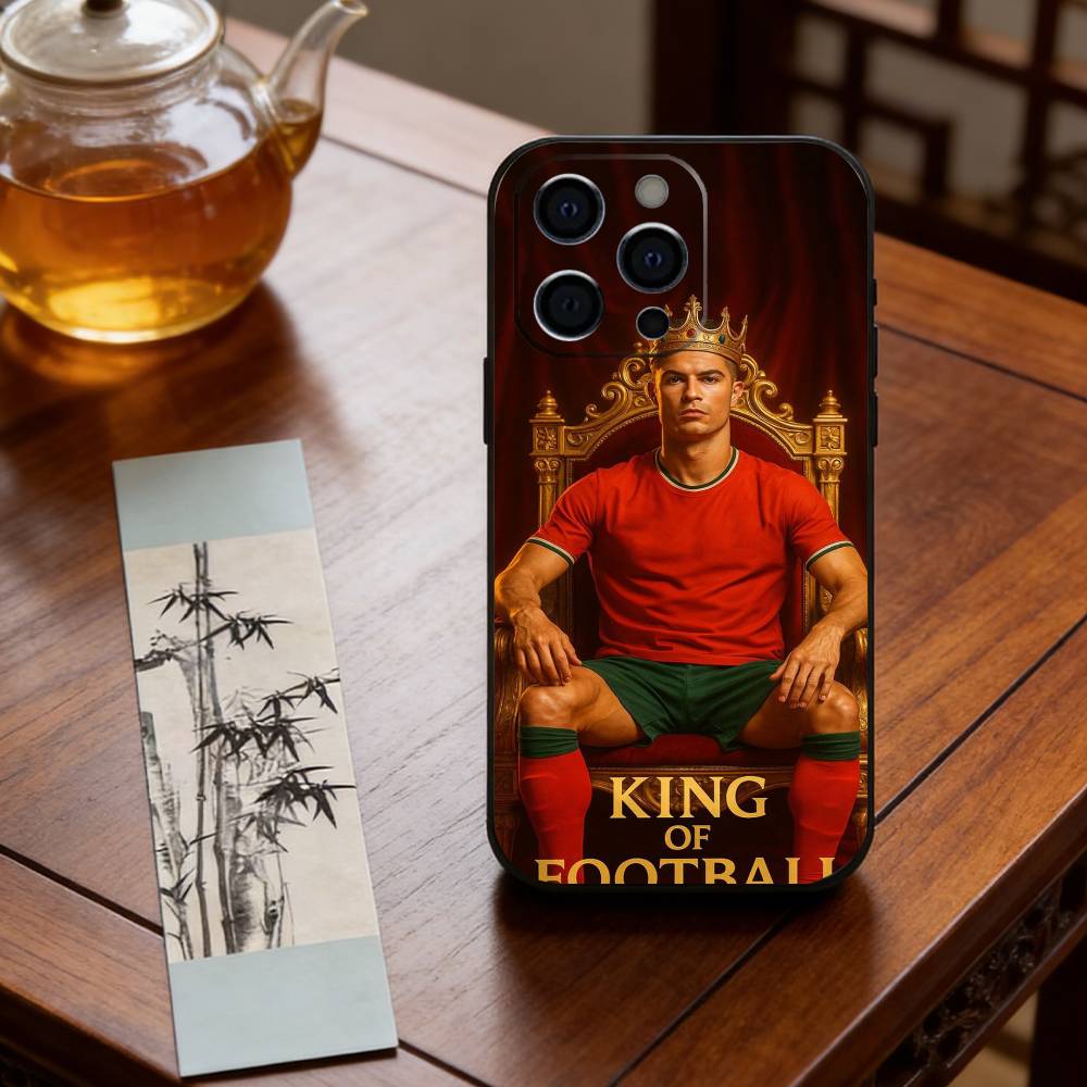 Cristiano Ronaldo Handyhülle Silikon Weich Für IPhone 17 16 15 14 13 12 11 X XR Plus Pro Max Plus