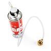 German Standard LPG Stove Head: Outdoor Gas Can Adapter with Long Flat Cassette and Inflatable Valve Connector Pipe