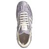 Caroline Hu x Adidas Samba OG Satin Pack - Silver Metallic Women Sneakers Cream-White Gum JP9283