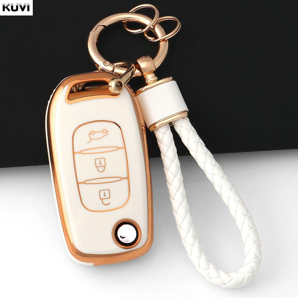 TPU Autoschlüsselhülle Abdeckung Schale Fob Für Renault Kwid Kadjar Captur Megane Sandero Stepway Logan Clio 5 Arkana