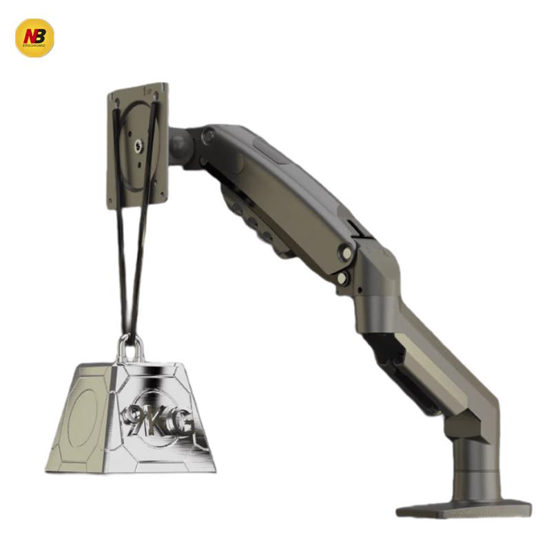 NB F80 Ergonomic Single Monitor Desk Mount