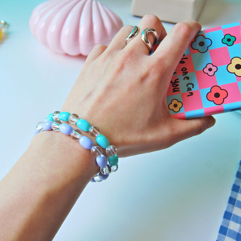 Pastel Bead Bracelet (8 Colors)
