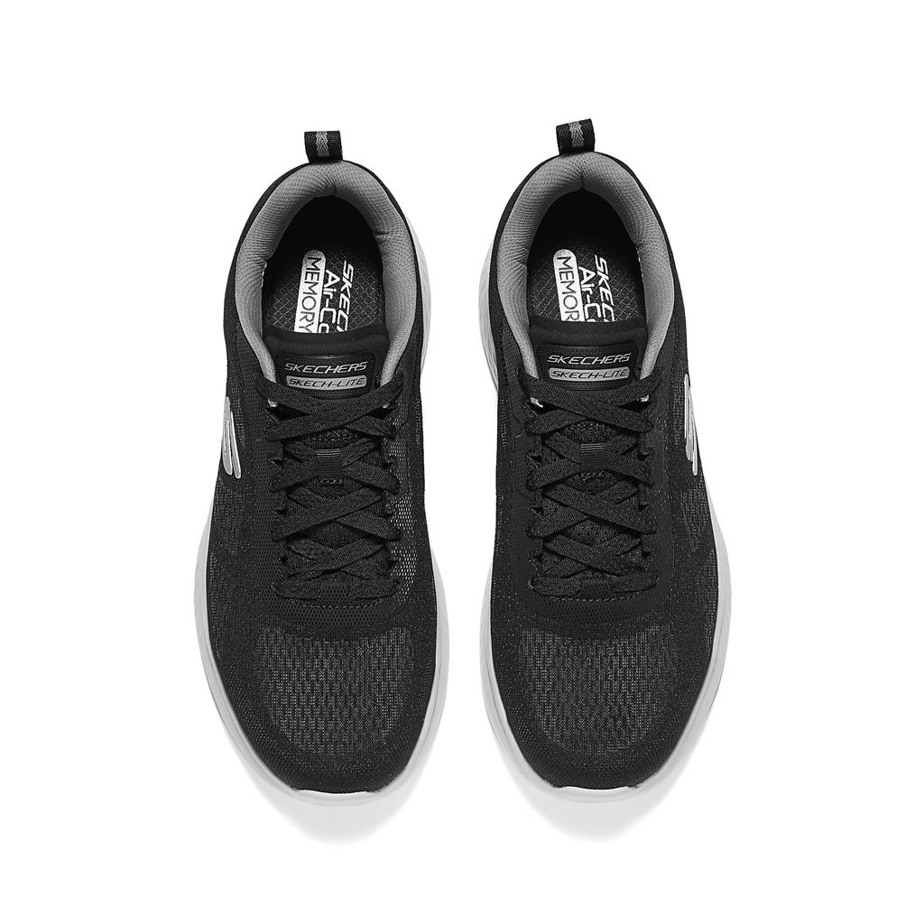 Skechers Sport Comfortable Versatile Low-Top Running Shoes Men Sneakers Black 232861-BKGY