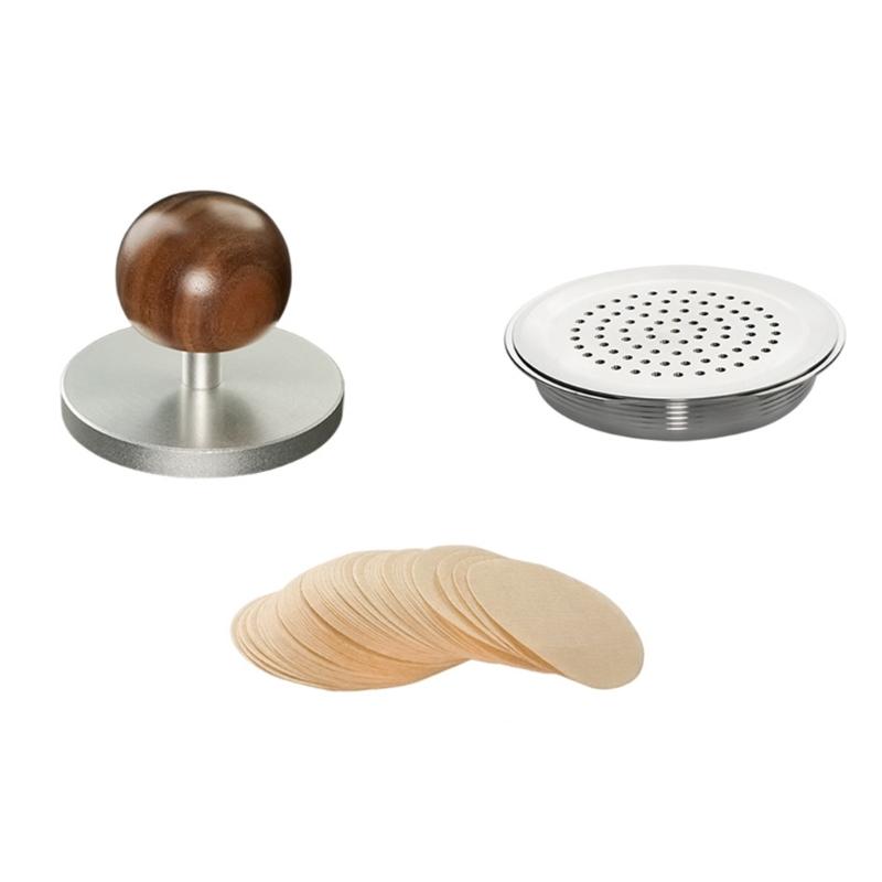 

Reusable Coffee Filter Easy Installation Conversion Filter Adapter for HD6553/70 Coffee Machine Holder Accessories