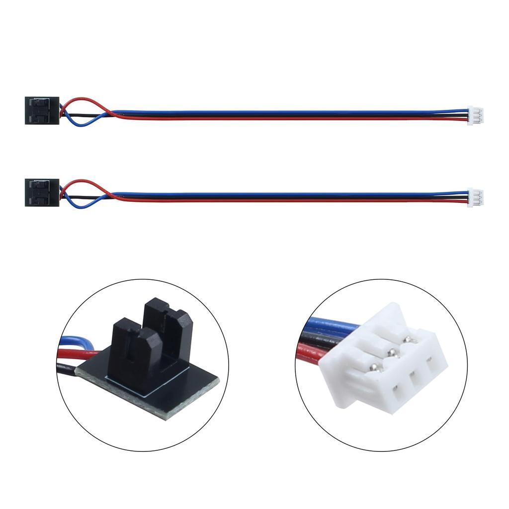 2 Stück Filamenterkennungssensor Ersatz für S1 S1 Combo S1C Serie 3D-Drucker Filamentriss-Leerlauf-Sensor