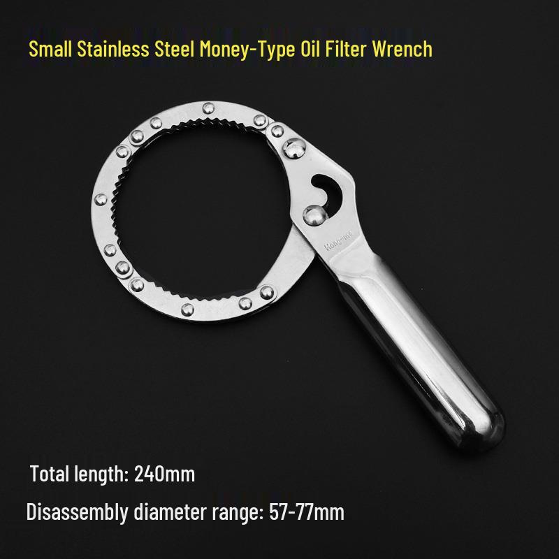 Uniwersalny klucz do filtrów oleju typu szczękowego do wykręcania i demontażu