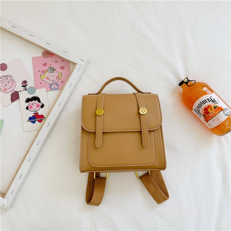 British Style Children's Backpack Simple High-end Handbag Children's School Bag Travel Small Backpack