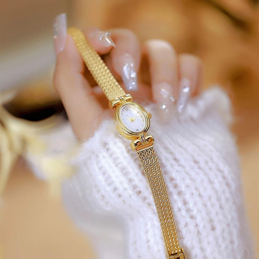 Ladies Watches Vintage Oval Wristwatch Gift Women Quartz Wristwatch