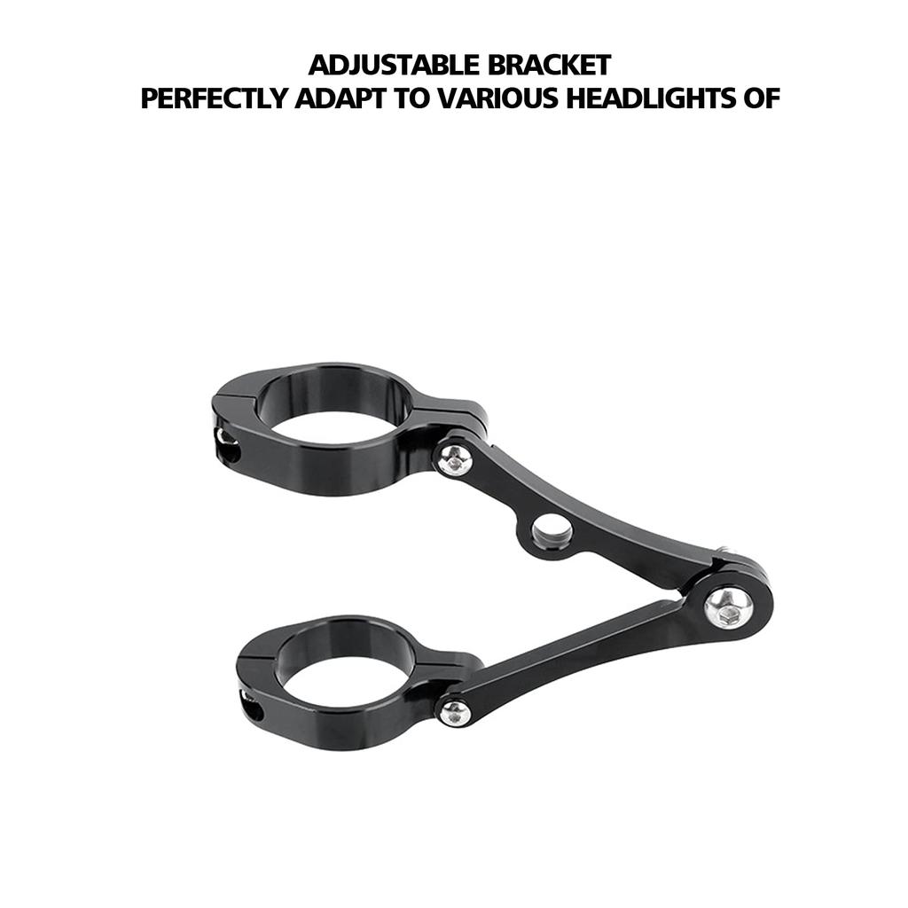 Suporte de Farol de Motocicleta de Alta Qualidade Xuuyuu Alumínio CNC Abraçadeira de Montagem de Lâmpada Frontal Tubo de Garfo para Fácil Instalação para Acessórios de Moto