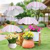 Popular Plant Sunshade Flower Potted Plant Sunscreen Umbrella Heat Insulation Outdoor Plant Floor Insert Umbrella Company