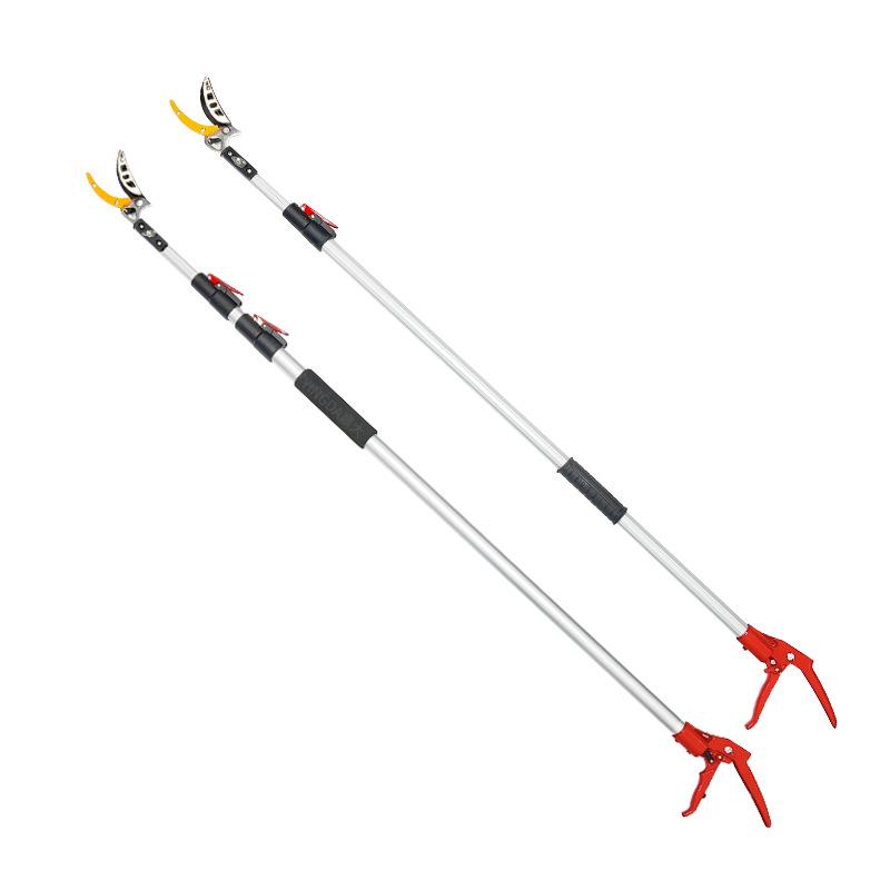 High-Altitude Telescopic Fruit Picking and Pruning Shears for Loquats, Lychees, and Longans