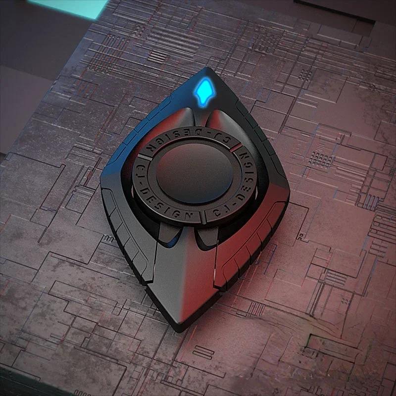 

Игрушки для снятия стресса Fingertip Gyro EDC Многофункциональный держатель для мобильного телефона Select Game Tools Metal Fidget Spinner чёрный