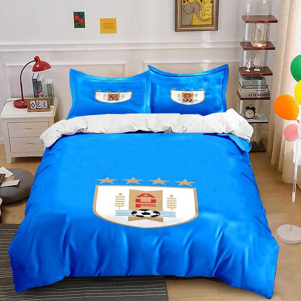 Shield, Stars, House, Football. Bedding Sets Duvet Cover Sets Duvet Covers Pillowcases(1*Duvet Cover 2*Pillowcases Without Duvet Insert)