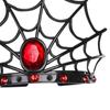 Cosplay Spider Web Headband Shining  Halloween Headband Festive Spider Queen Crown  Carnival