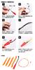 K-TOOL02 Interior Stripping, Inner Lining, Peel Off Panels, Removing Tool, Clip Clamp Tool, Wiring Guide, Index Lead, Storage Bag Included