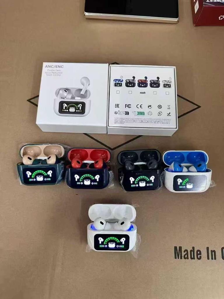 V8 Display A9pro Wireless Bluetooth In-Ear Headphones with AI Translation & Noise Cancelling A10ANC V20