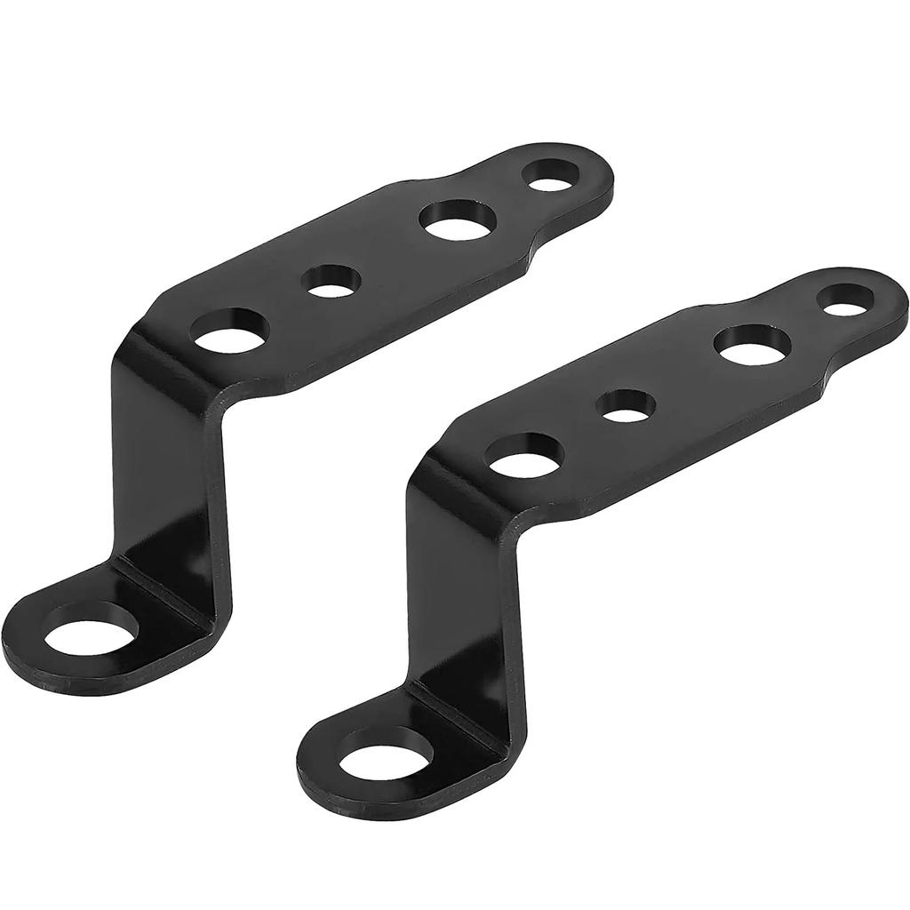 1-3PC Motorcycle LED Headlight Bracket Rearview Mirror Lamp Spotlight Extension Holder Clamp Motorbike Scooter Accessories