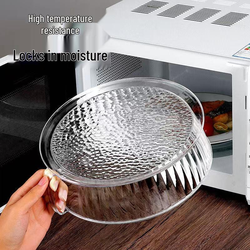 Multi-Functional Dustproof Microwave Food Cover & Anti-Fly Dish Protector