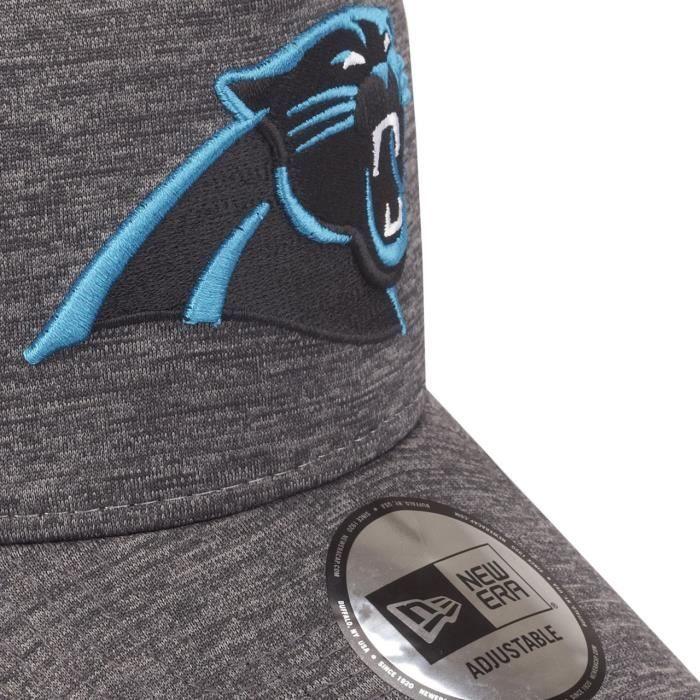 Casquette A-Frame - New Era - NFL Carolina Panthers - Ajustable - 100% Polyester - Logo 3D Brodé