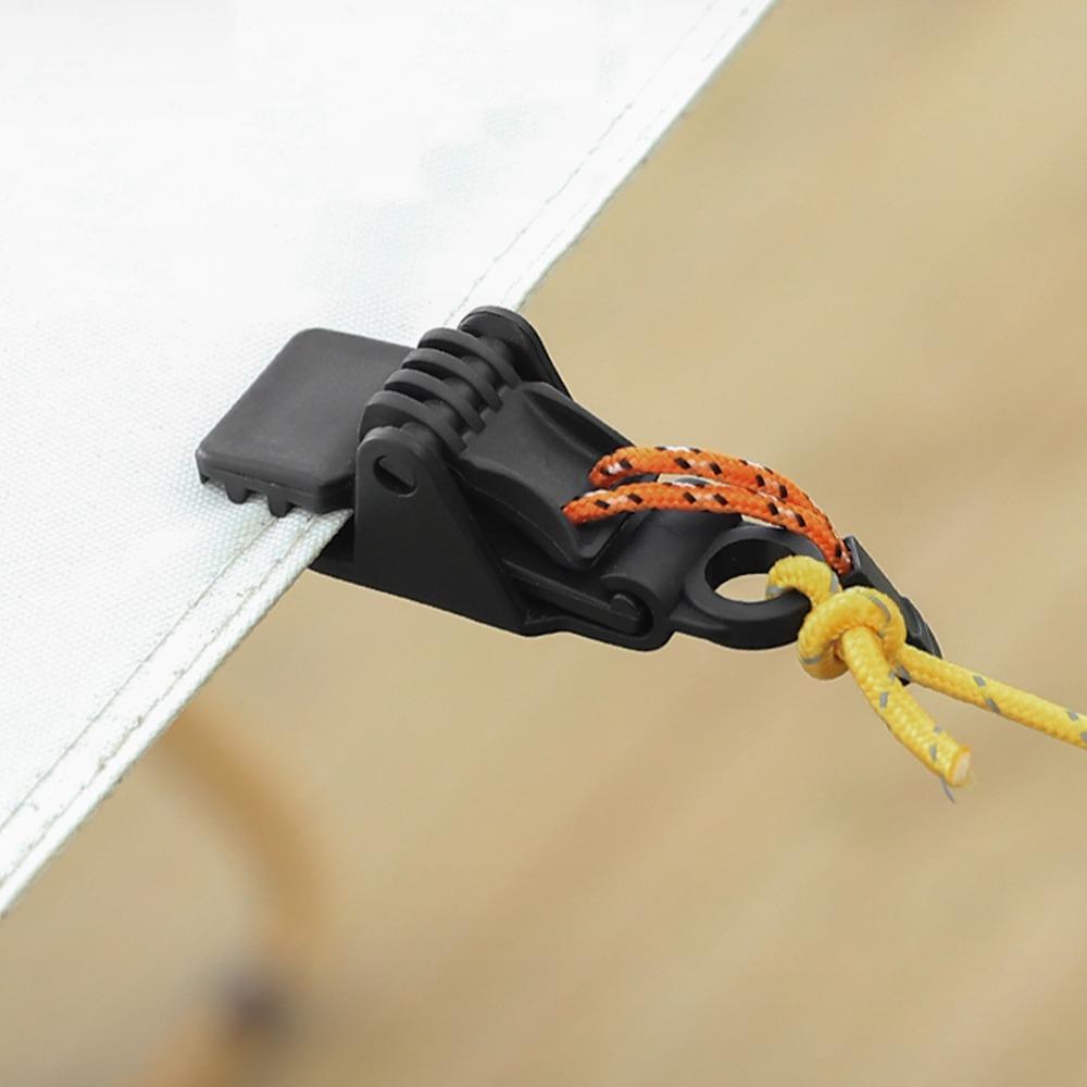 4 Pcs Nylon Tent Clip Heavy Duty Windproof Clamps Durable Awning Clamp  Caravan Canopies