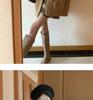 Women’s V-Neck Mid-Length Knit Cardigan - Loose Fit for Spring & Autumn