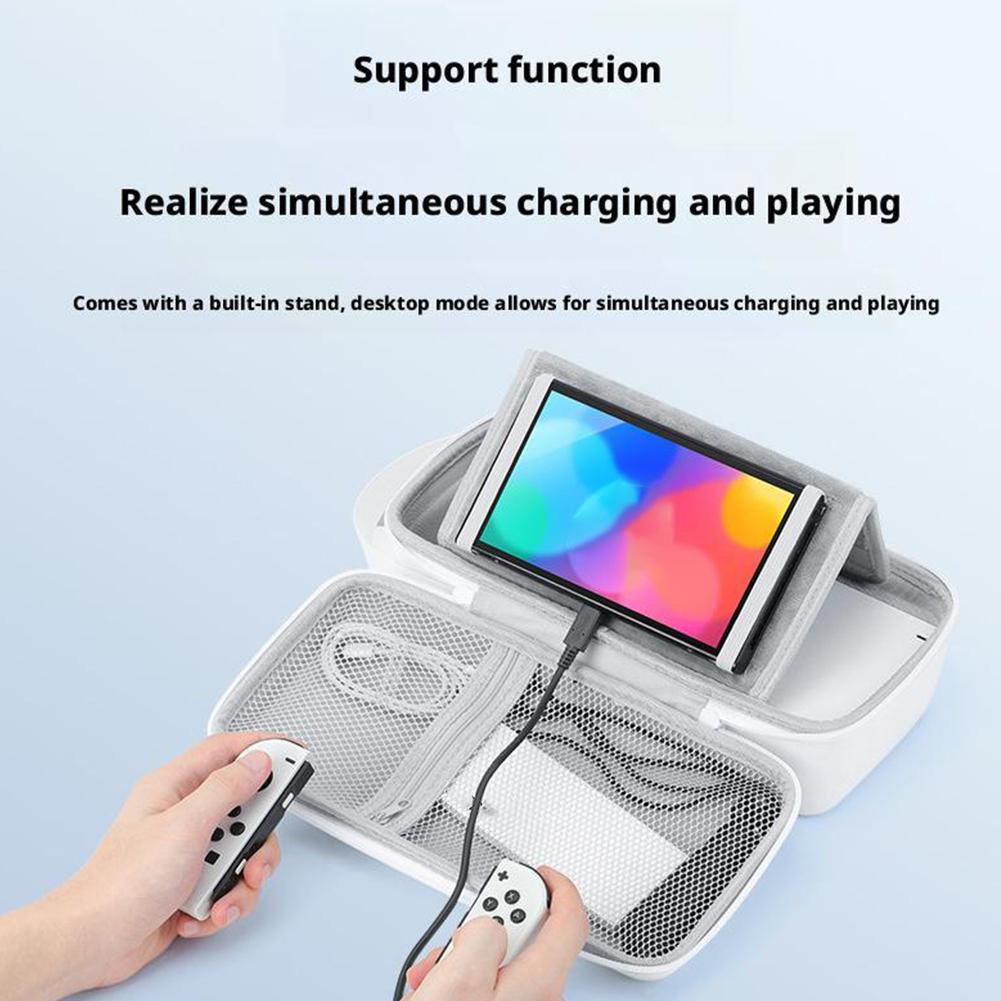 For Nintendo 2 EVA Handheld Game Console Bag Ravel Carrying Storage Bag Hard Shell Game Bag for Switch 2 Organizer
