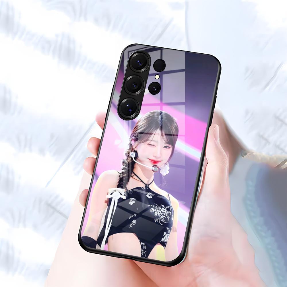 

Чехол для телефона с изображением певца J-Jang W-Won-young для Samsung S26 S25 S24 FE S23 S22 S21 Plus S20 Ultra Note20Ultra Черная стеклянная крышка Galaxy S26