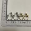 2026 Fashion Smooth Round Ball Metal Earrings for Women Girls Simple Geometric Trendy Design Jewelry Accessories Quality Gifts