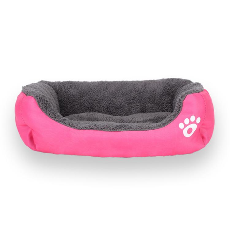 Dropshipping Long Faux Fur Pet Bed Comfortable Waterproof Plush Donut Round Dog Bed Soft Washable Cat Bed Removable Pet Cushion