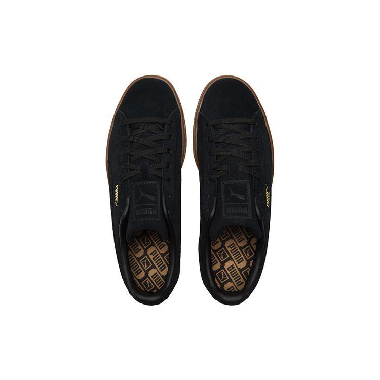 Puma Suede Black Gum Unisex Sneakers 381174-01