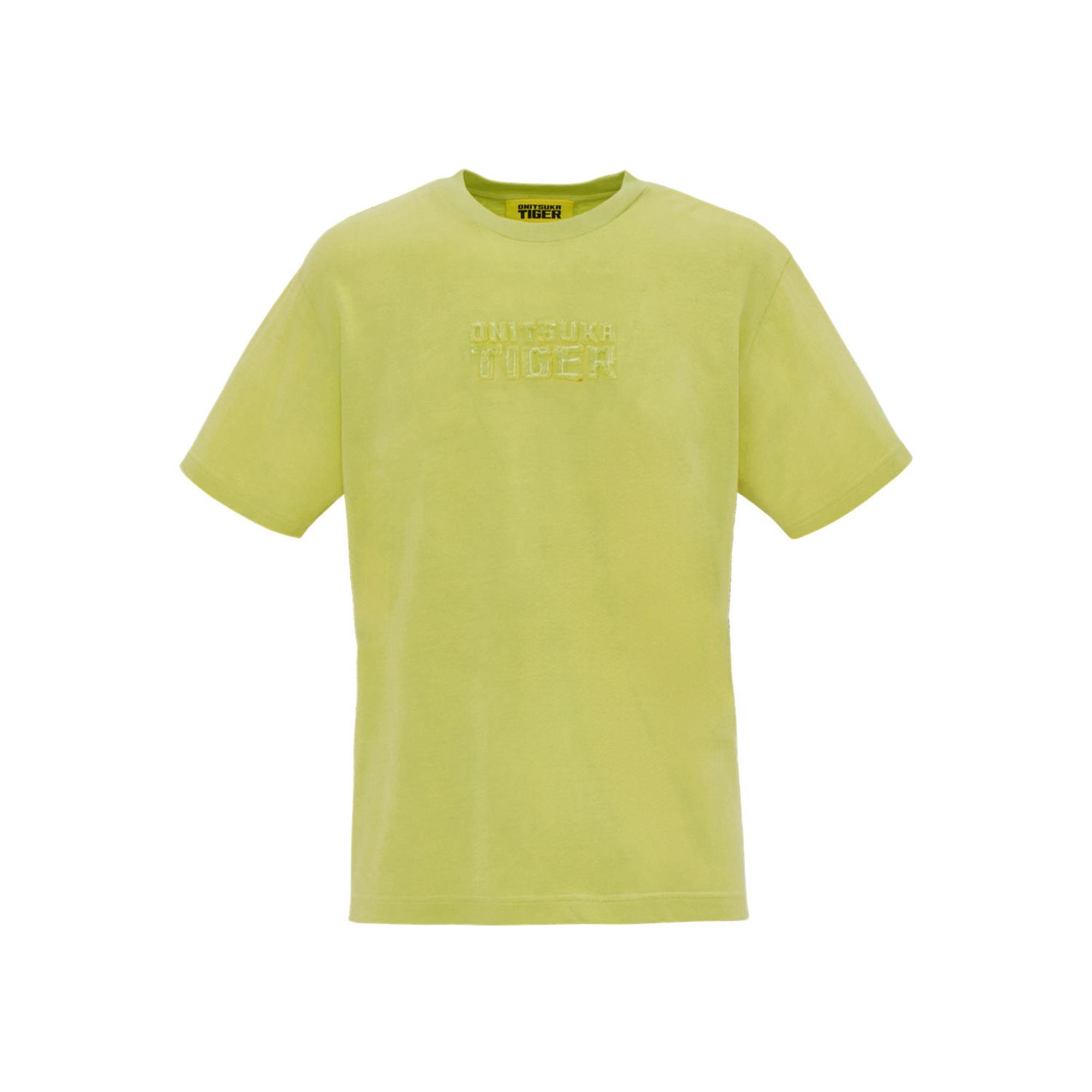 

Onitsuka Tiger Denivita Series SS Tee Casual Round Neck Logo Short Sleeve T-Shirt Men tops Yellow 2181B145-750 M