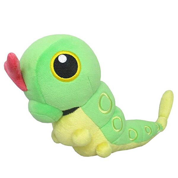Pokemon Plush Caterpie 12.5cm PokemonZA Goods New * In Stock